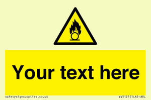 Custom Oxidising Sign